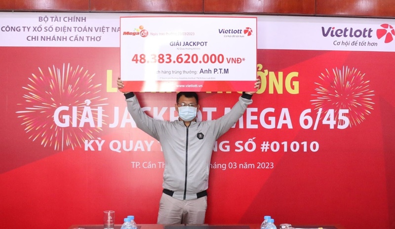 trung so vietlott 2 Cơ cấu giải thưởng khi người chơi trúng số Vietlott